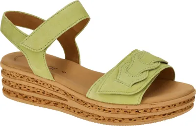 Produktbild von Gabor 44.553 Damen Sandalette - Riemchen Sandalen grün Elegant NEU