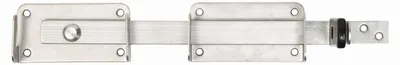 Image de Alberts 326012 Jambage de porte double, acier inoxydable, 327 x 52 mm