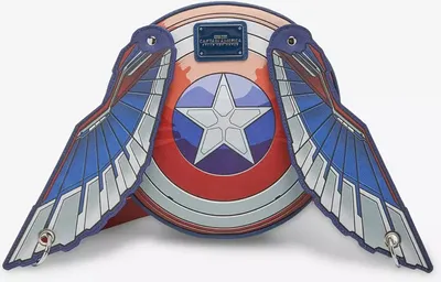 Zdjęcie produktu dla Torba na ramię Captain America Brave New World ze skrzydłami | Marvel