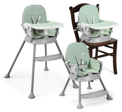 Immagine prodotto di Omgoods - Seggiolino per bambini multifunzione "MS Belly Y Spoon" - 3 in 1 - Portatile e sicuro