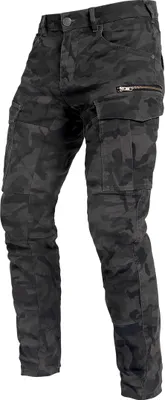 Produktbild von John Doe Stroker Cargo XTM Motorrad Textilhose, camouflage, 34