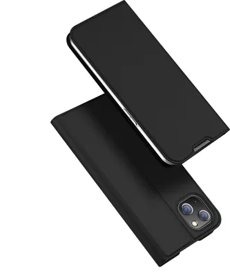 Zdjęcie produktu dla Dux Ducis Skin Pro kabura etui pokrowiec z klapką iPhone 14 Plus czarny