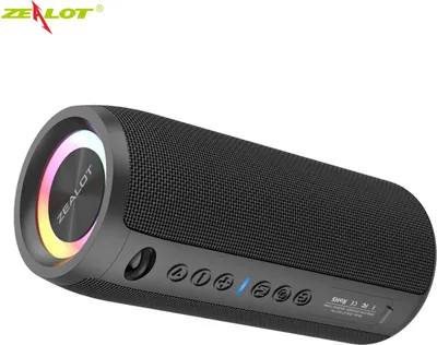Produktbild von ZEALOT S51Pro Kleiner Lautsprecher Bluetooth, kabellos, wasserdicht, IPX7, 6000 mAh, lange Akkulaufzeit, tragbarer Subwoofer Mobiler Lautsprecher