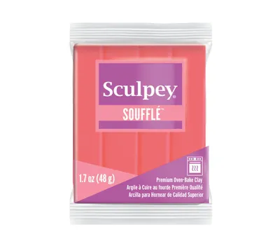 Produktbild von Sculpey SOUFFLÉ Mandarine Orange - 1 Stück