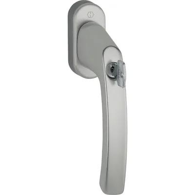 Produktbild von HOPPE Fenstergriff LIÈGE abschließbar, Vierkant 7x40 Nm 35 Edelstahl-Effekt