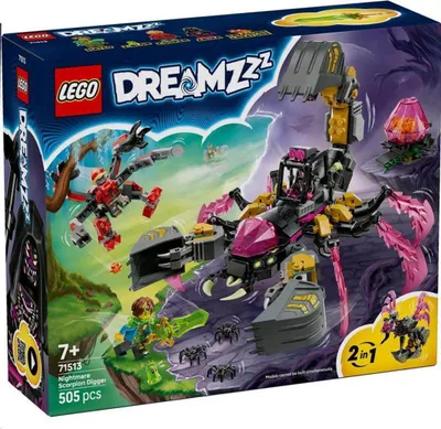 Immagine prodotto di LEGO DREAMZZZ 71513 Nightmare Scorpion Digger