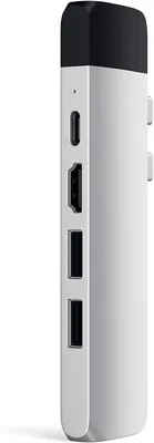 Produktbild von Satechi ST-TCPHES, USB 3.2 Gen 1 (3.1 Gen 1) Type-C, Silber, MicroSD (TransFlash), HDMI, RJ-45, USB 3.2 Gen 1 (3.1 Gen 1) Type-A, USB 3.2 Gen 1 (3.1 Gen 1) Type-C, Aluminium, USB
