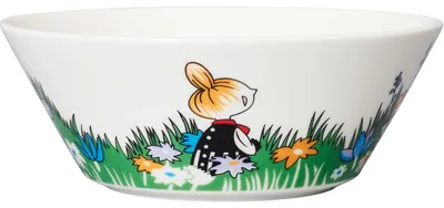Imagen del producto de Moomin bowl 15cm Little My and meadow 1062213