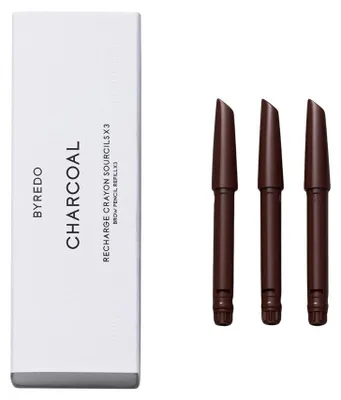 Zdjęcie produktu dla Zestaw Trio, Byredo, All-In-One, kredka do brwi w kremie, 04, Charcoal, wkład, 3 szt., 0,25 g