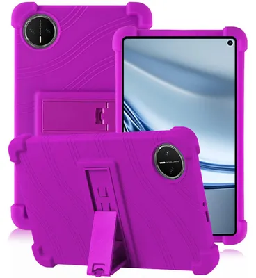 Obrázek produktu pro Tableta Pouzdro pro Huawei MatePad Mini 8,8", nárazuvzdorné měkké silikonové ochranné pouzdro se stojánkem Fialová