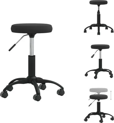 Produktbild von vidaXL Esszimmerstuhl Schwarz Samt -  Esszimmerstühle
