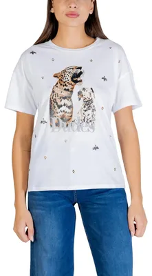 Produktbild von Liu Jo Damen T-Shirt Weiß 499696 : Größe - L Größe: L