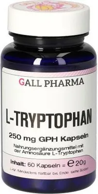 Zdjęcie produktu dla GALL PHARMA L-Tryptofan 250 mg GPH Kapsułki, 60 kapsułek