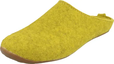 Produktbild von Haflinger Damen Herren Hausschuh Pantoffel Everest Fundus 481024, Größe:42 EU, Farbe:Gelb