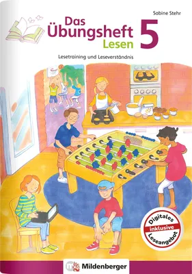 Produktbild von Das Übungsheft Lesen 5