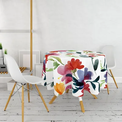 Produktbild von Hermia Concept, Tblc 17, Tischdecke, 100 % POLYESTER, Mehrfarbig, 160 x 160 cm