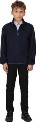 Produktbild von Regatta Professional - Fleece-Oberteil mit halbem Reißverschluss für Kinder RG9179 (116) (Marineblau)