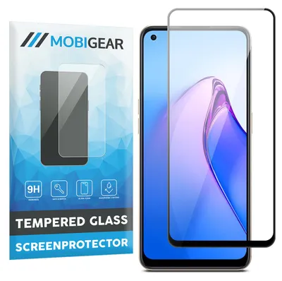 Produktbild von Mobigear Premium Displayschutzfolie für OPPO Reno 8 5G, gehärtetes Glas, Panzerglasfolie – kompatibel mit Hüllen