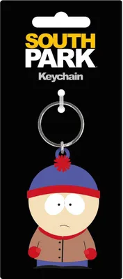 Produktbild von South Park -  PVC Schlüsselanhänger PM11739 (Einheitsgröße) (Hellbraun/Blau/Rot)