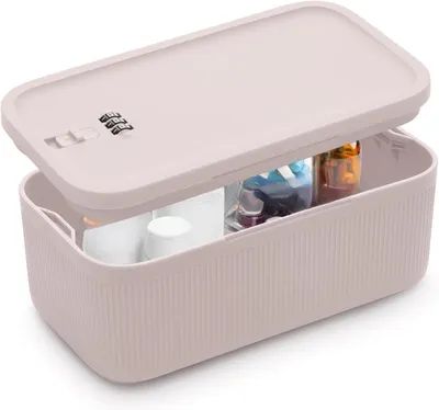 Image de Boîte de rangement verrouillable pour médicaments et articles personnels