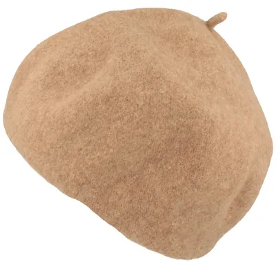 Kopka Long Beanie Walkmütze Stegbaske aus 100% Wolle in beige