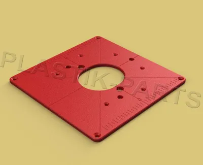 Immagine prodotto di Piastra di montaggio in ABS Piastra di inserimento per tavolo di fresatura DeWALT DWE625-QS DW625E DW625