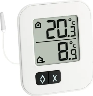 Produktbild von Innen-Außen-Thermometer TFA MOXX, digital inkl. Batterie