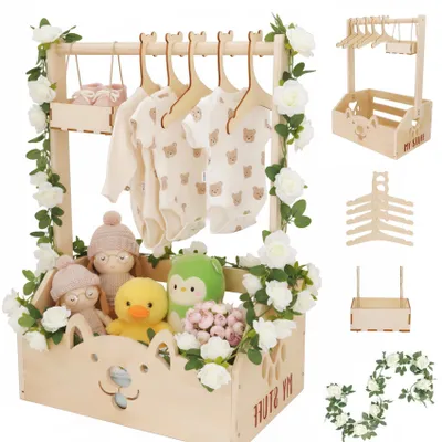 Immagine prodotto di Solidchoice - Set regalo per neonati, personalizzabile per la nascita