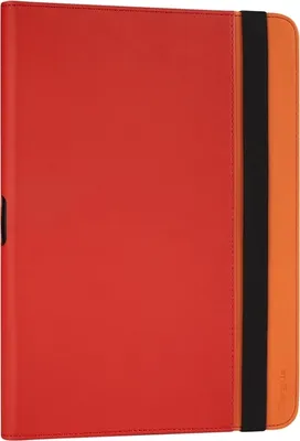 Produktbild von Targus Foliostand Galaxy Tab 4 10.1" Case - Rot/Schwarz, Folio, Samsung, Galaxy Tab 4, 25,6 cm (10.1"), 300 g