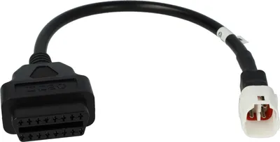 Produktbild von vhbw OBD Adapter OBD2 4Pin auf OBD2 16Pin kompatibel mit Suzuki GSX-R 600 (2001 - 2003), GSX-R 750 (1998 - 2003) Motorrad, Roller - 30 cm