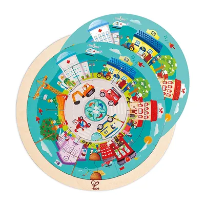 Image de Carrousel des métiers (puzzle pour enfants)