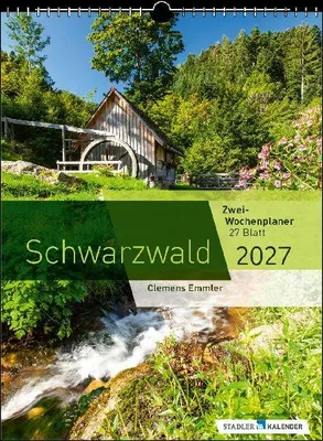 Produktbild von Zwei-Wochenplaner Schwarzwald 2027