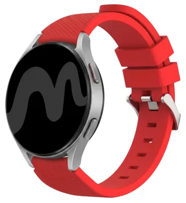 Produktbild von imoshion Flexibles Silikonarmband - Universelle 20 mm Anschluss - Rot, KI-generiertes Bild