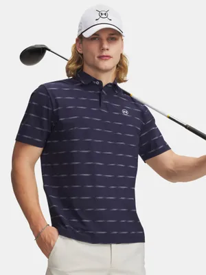 Produktbild von Under Armour UA Drive Chill Poloshirt für Herren mit Print XL