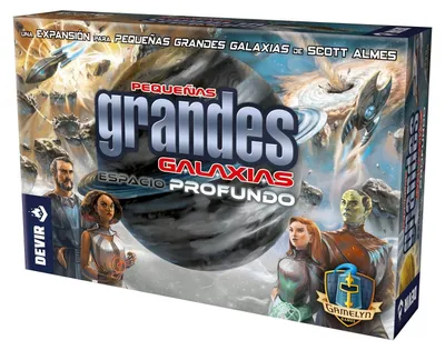 Zdjęcie produktu dla Devir, "Małe, ale wielkie galaktyki", rozszerzenie do gry "Deep Space", rozszerzenie do gry planszowej. Tak