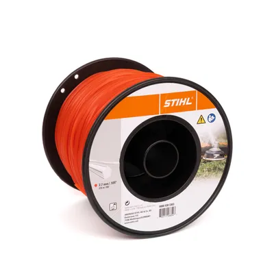 Produktbild von Stihl 00009303303, Rasentrimmer-Linie, Rot, 215 m, 1 Stück(e), 2,7 mm