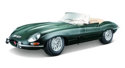 Produktbild von Bburago 1:18 Jaguar ""E"" Cabriolet (1961) zelené 18-12046