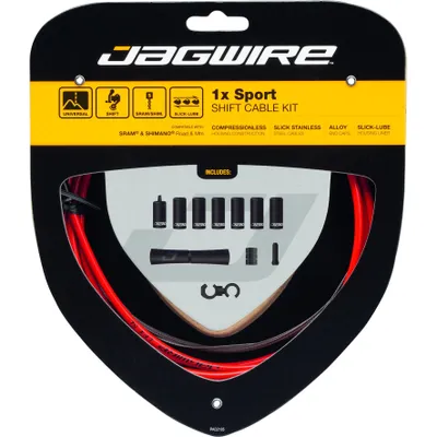 Produktbild von Jagwire UCK352 1X Sport Shift Kit, red
