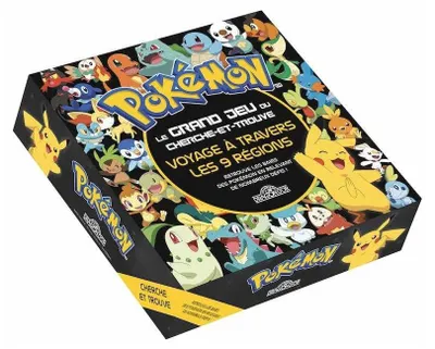 Zdjęcie produktu dla Pokémon – Wielka gra w szukanie i znajdowanie – Podróż przez 9 regionów