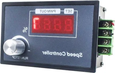 Obrázok produktu pre Regulátor 6–60 V, 30 A pre jednosmerný motor – nastaviteľný – so spínačom štart/stop a otočným gombíkom – vhodný pre 6 V, 12 V, 24 V, 36 V, 48 V.