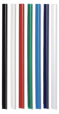 Produktbild von DURABLE Klemmschienen A4 6mm, Pckg. à 50, 293119 transparent