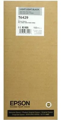 Produktbild von Tinte / T6429 / light light black / 150ml