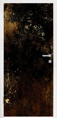 Produktbild von MuchoWow® Türtapete Selbstklebende Türfolie Gold - Luxus - Schwarz 85x205 cm Türposter Türaufkleber Klebefolie Türklebefolie - Türverzierung - Türen Dekoration - Plakaten