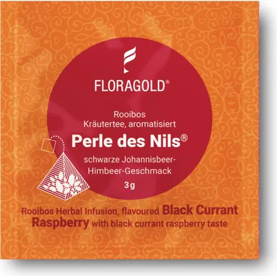 Produktbild von Floragold Rooibostee Perle des Nils®, 100er Pyramidenbeutel