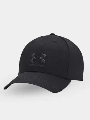 Produktbild von Under Armour Sportstyle Lockup Adj. Cap Black OSFM