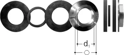 Produktbild von Sanipex Befestigungs-Zubehör 5539-3 5539.003