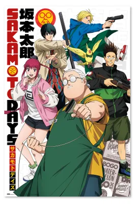 Produktbild von Sakamoto Days Poster 2 61 x 91,5 cm