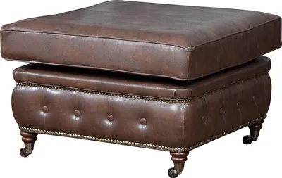 Immagine prodotto di Sgabello Chesterfield Sgabello Club Lounge Ottomana in Similcuoio Designer Pufa Nuovo