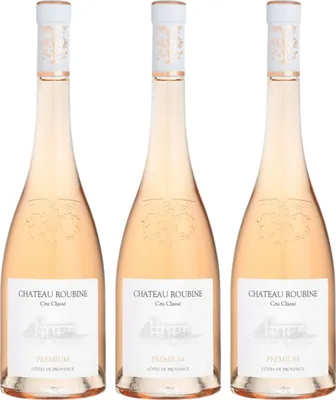 Produktbild von 3 Ch‰teau Roubine CuvŽe Premium RosŽ 2024 Organic Ð Cru classŽ Ð AOP C™tes de Provence Ð 3x75cL