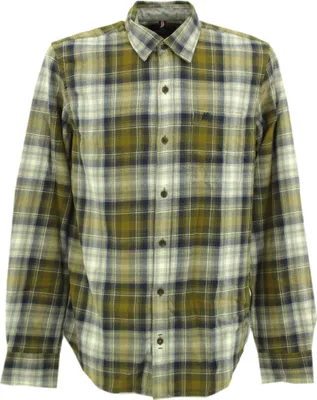 Produktbild von 31150 Lerros, ,  Herren langarm Hemd, Flanell, blau braun weiß kariert, 3XL